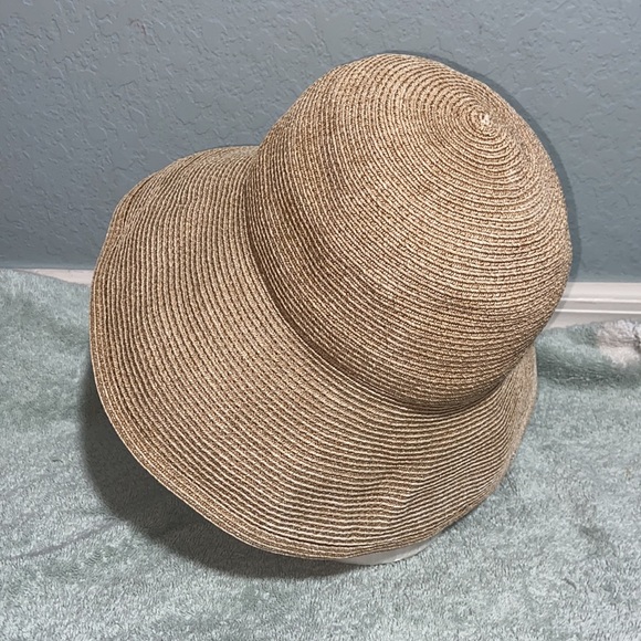 Eric Javits Wide Brim Packable Woven Hat - Picture 4 of 14